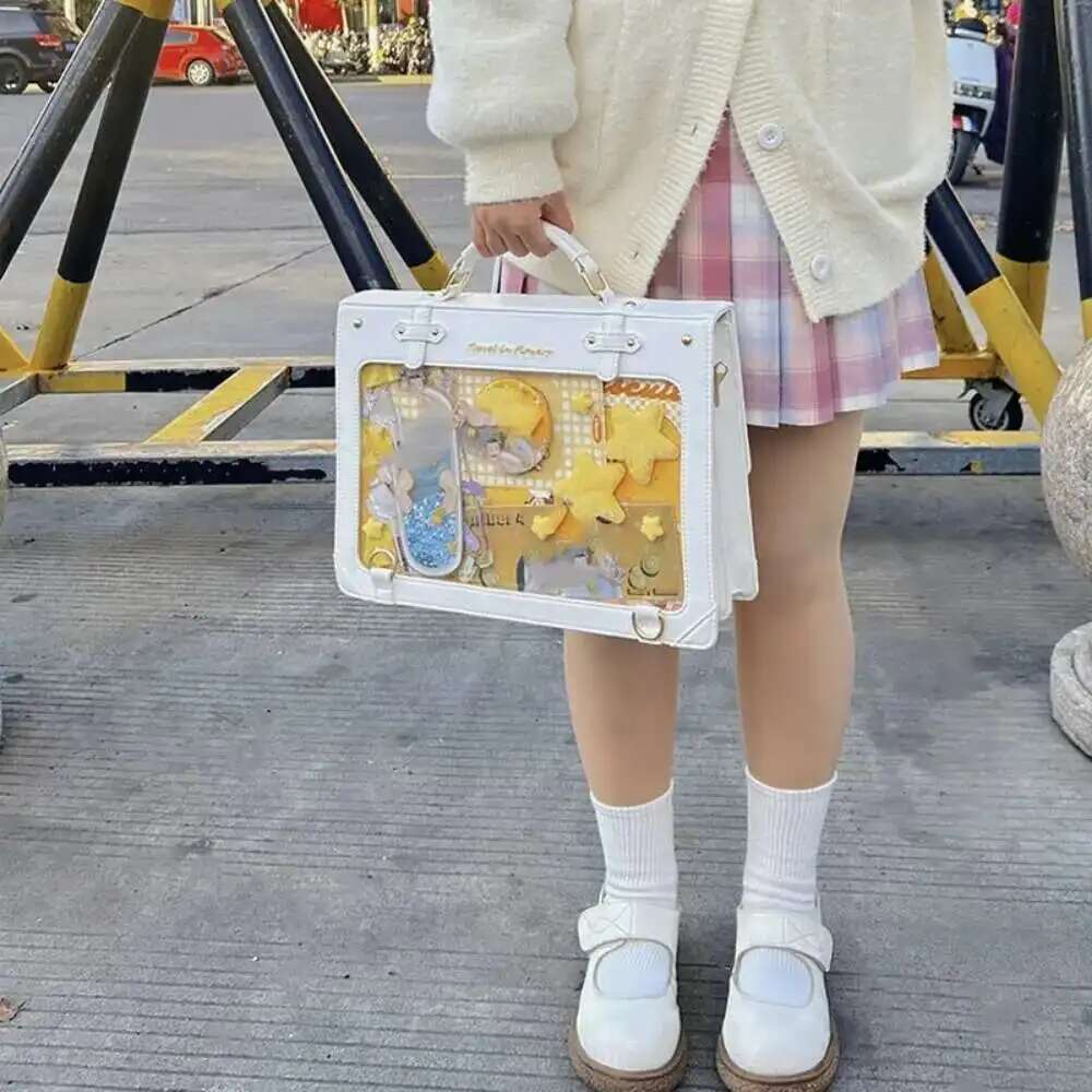 Y2K Preppy 스타일 대용량 Ita 배낭 로리타  - Fashion Backpack Women 리뷰 및 가격
